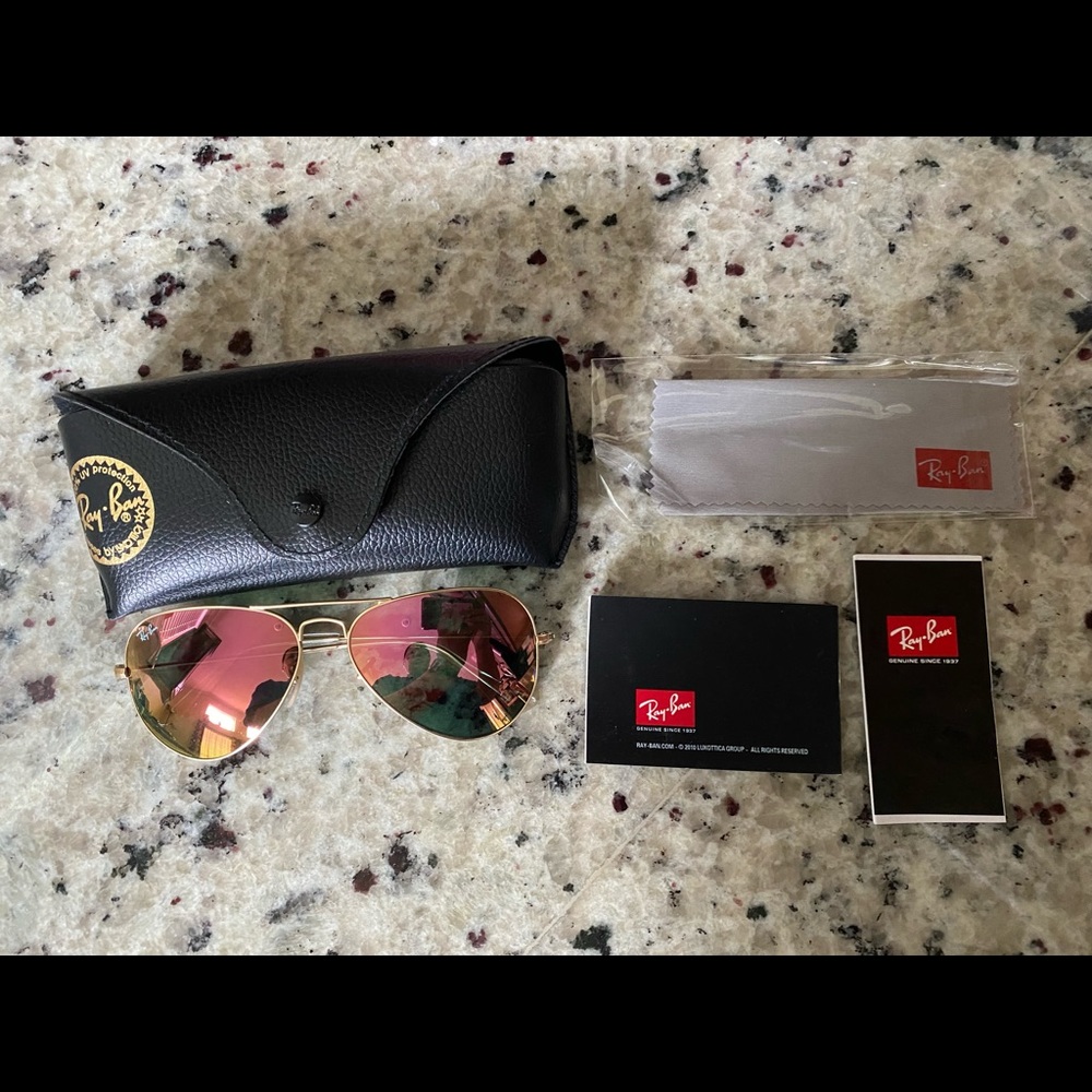 Authentic RayBan sunglasses